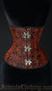 Red Jacquard Clasp Corset