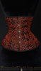 RED JACQUARD CORSET