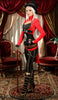 Red Openbust Tailcoat