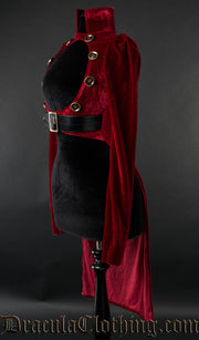 Red Openbust Tailcoat