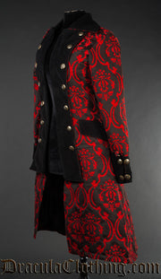 Red Pirate Princess Coat