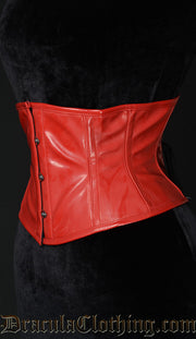 Red PVC Waist Cincher