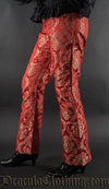 Red Royal Female Boots Pants