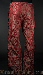 Red Royal Laced Pants