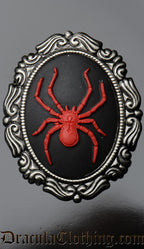 Red Spider Brooch