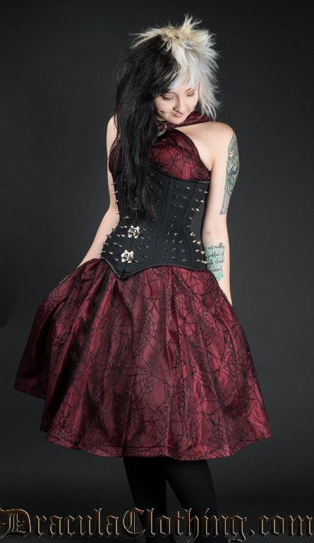 red spider dress Made to sell!! , Spider web embellished cocktail dress. , Red is ready to ship and taking custom orders for the next week on these spiderweb cocktail dresses. Multiple sizes and fabric colors