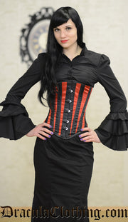 Red Striped Corset