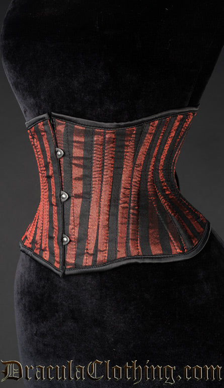 Red Striped Extreme Waist Cincher