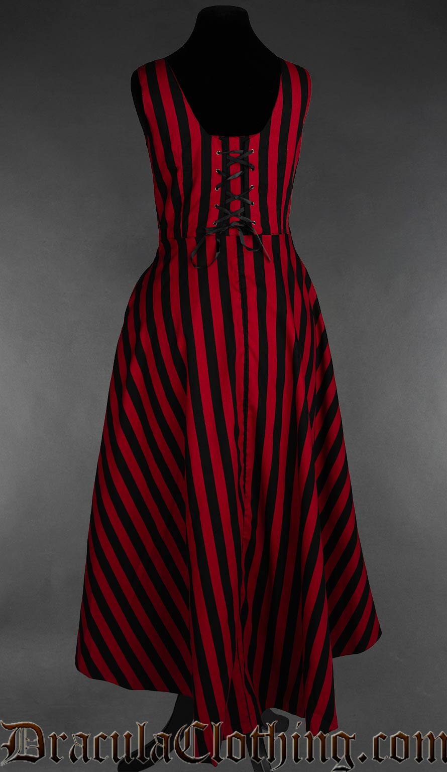 Red Striped Jinx Dress