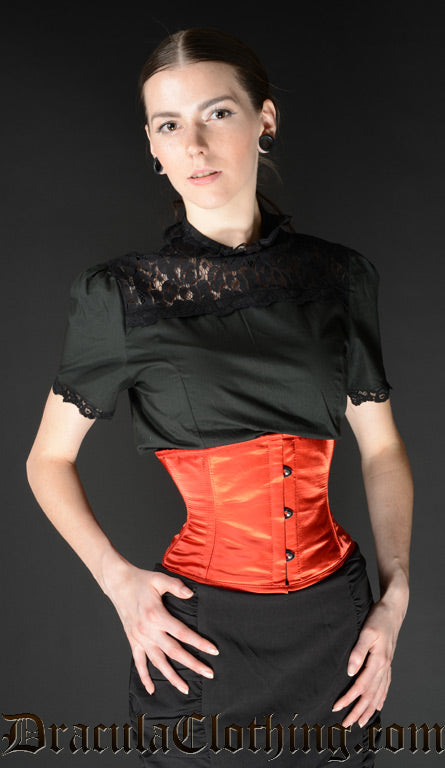 Red Waist Cincher Corset 40