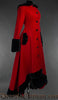 Red Wool Warm Winter Coat