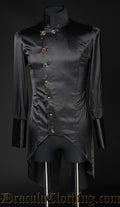 Black Satin Regal Shirt