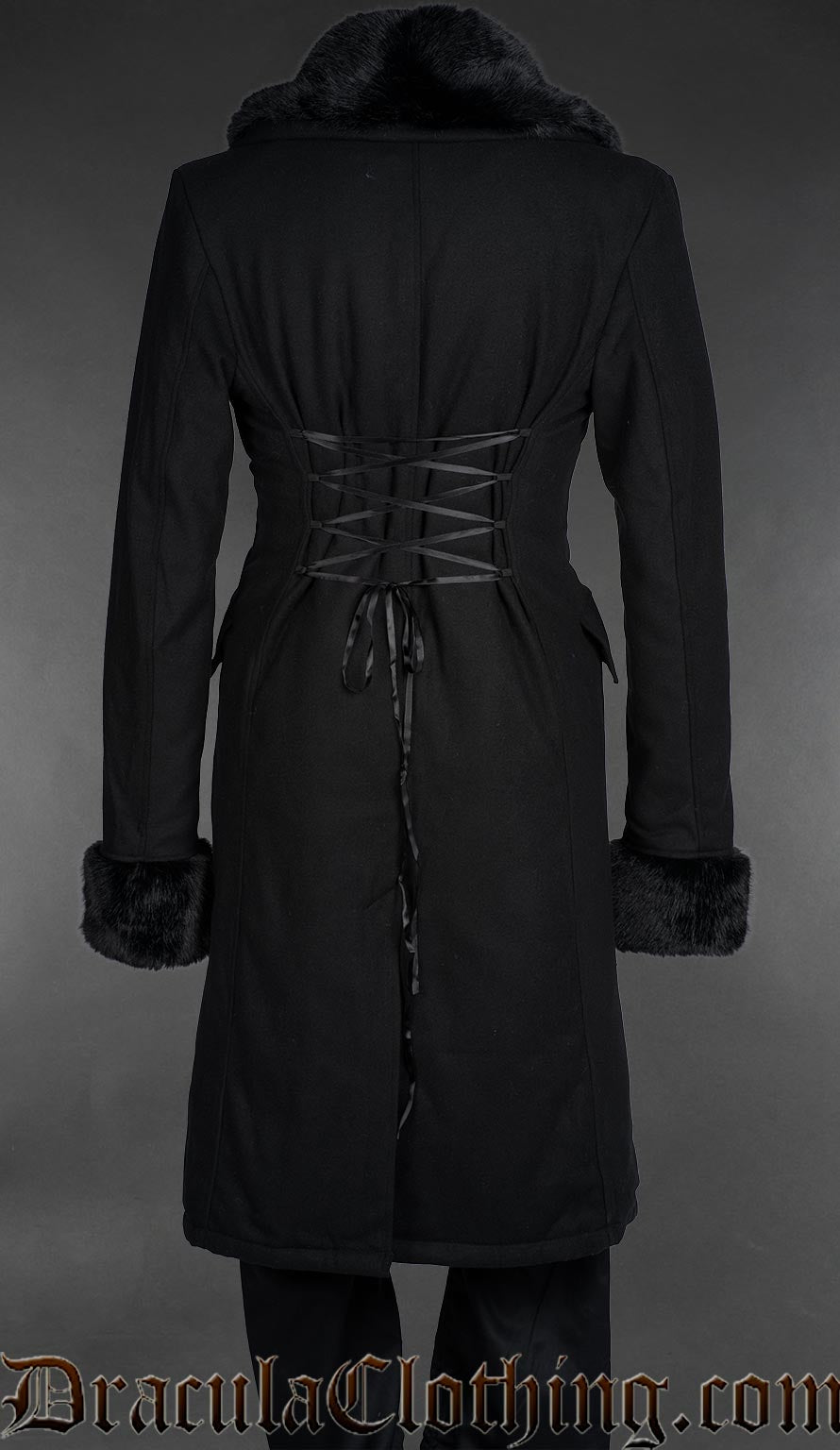 Regent Faux Fur Coat – DraculaClothing