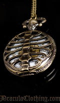 Rib Cage Pocket Watch