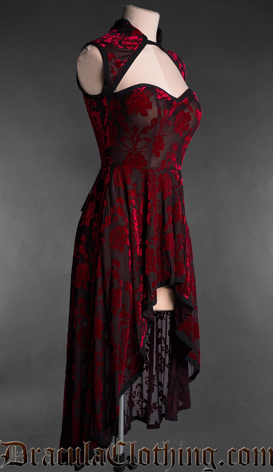 Rose Choker Dress