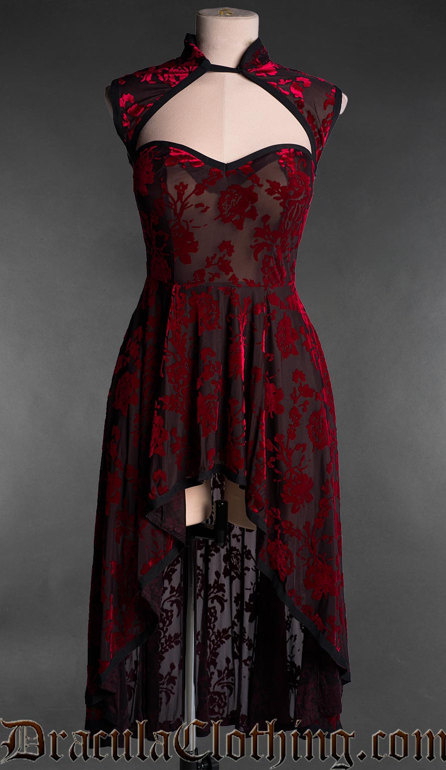 Rose Choker Dress