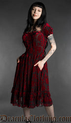 Rose Gothabilly Dress