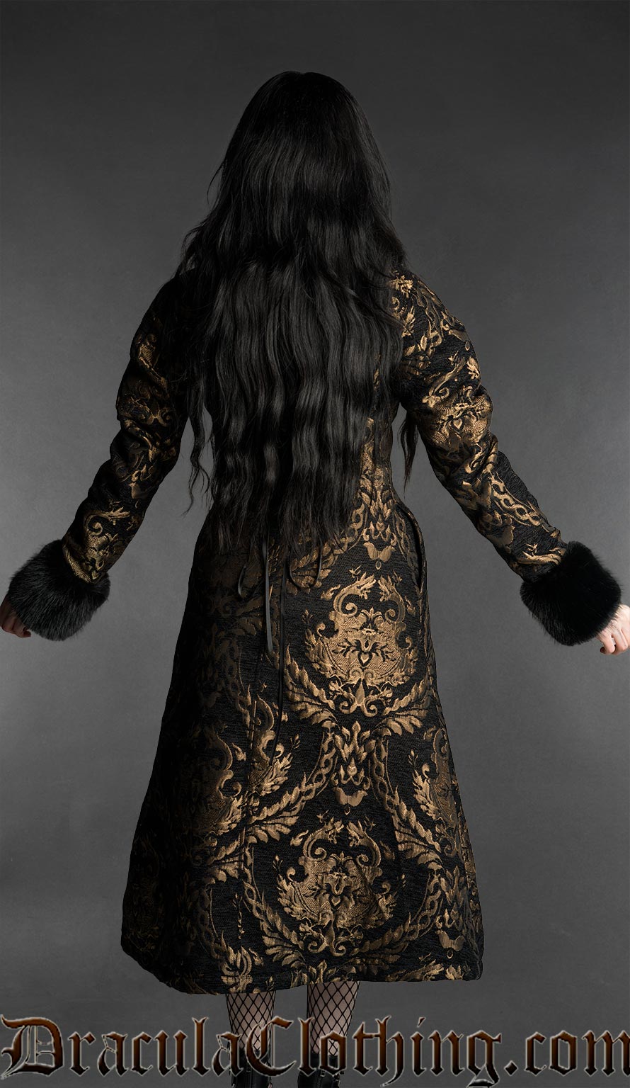 Royal Faux Fur Coat