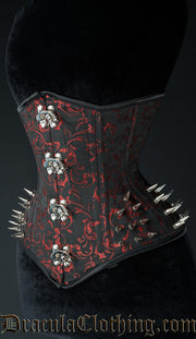 Ruby Extreme Waist Clasp Spike Corset