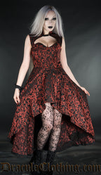 Ruby Steel Choker Dress