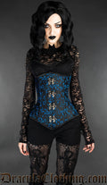 Sapphire Extreme Waist Clasp Corset