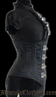 Sapphire Extreme Waist Clasp Corset