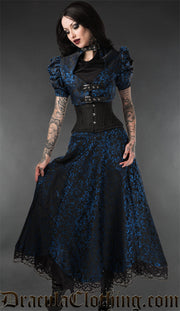 Sapphire Lace Skirt