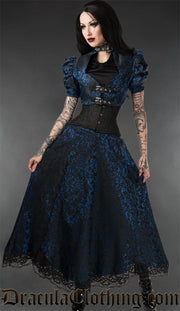 Sapphire Lace Skirt