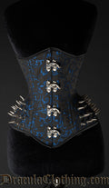 Sapphire Extreme Waist Spike Clasp Corset