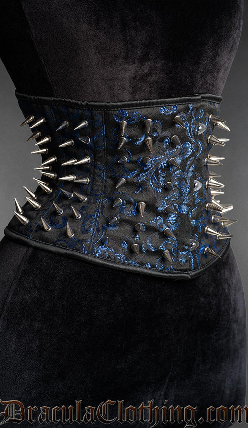 Sapphire Spiked Waist Cincher