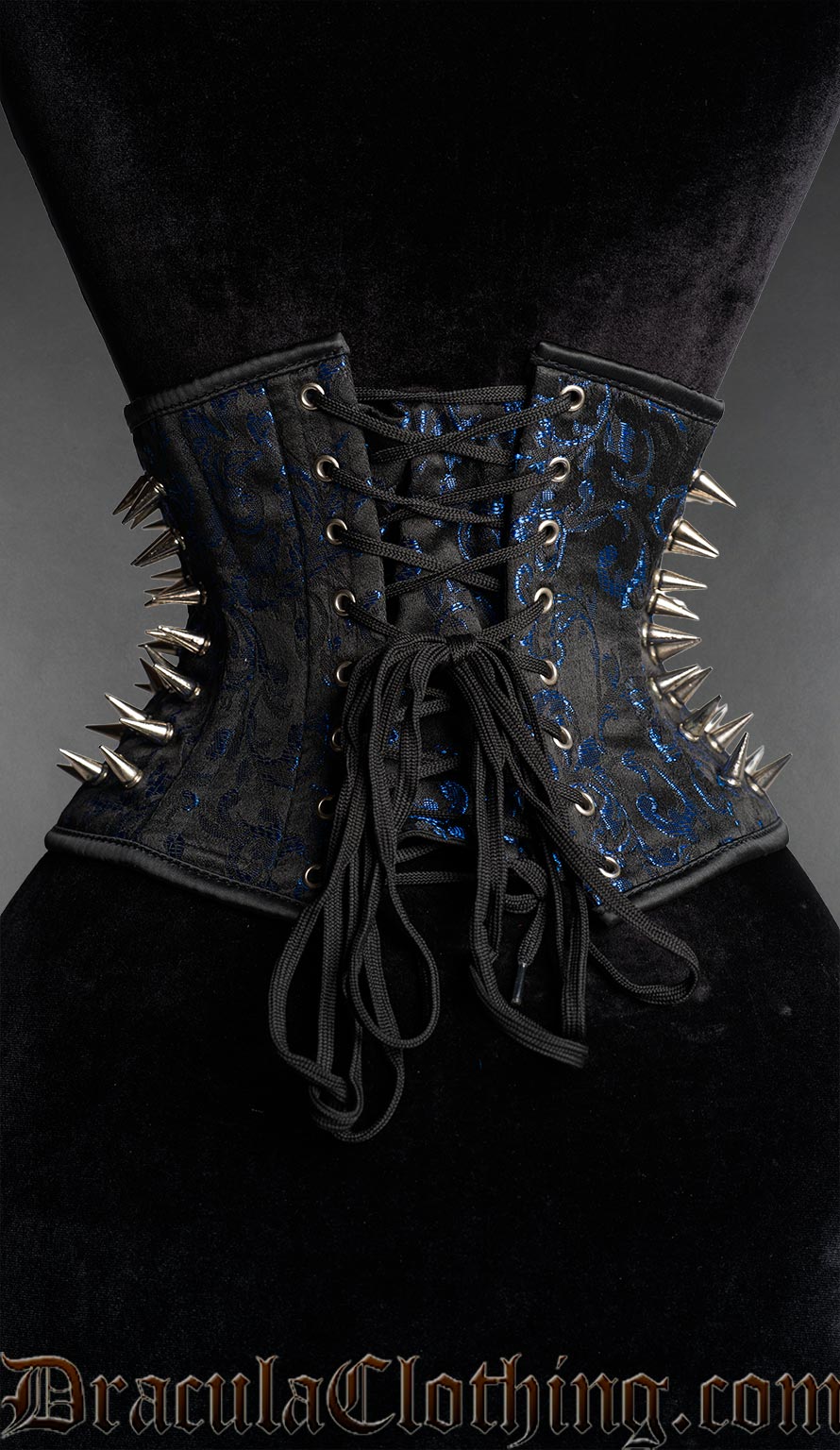 Sapphire Spiked Waist Cincher