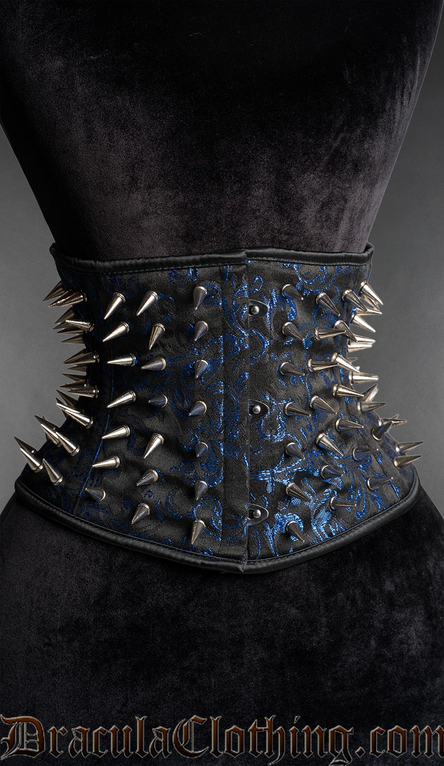 Sapphire Spiked Waist Cincher