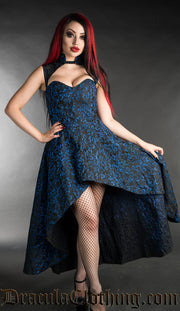 Sapphire Steel Choker Dress