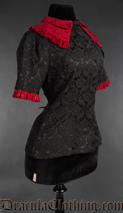 Short Sleeved Gothic Blouse