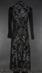 Silver Brocade Vest Coat