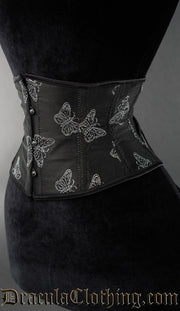 Silver Butterfly Waist Cincher