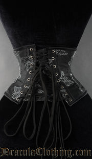 Silver Butterfly Waist Cincher