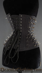 Silver Clasp Hedgehog Cotton Corset 