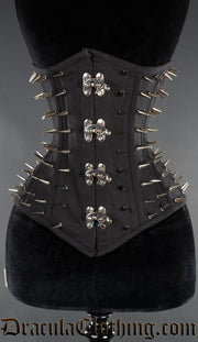 Silver Clasp Hedgehog Cotton Corset 