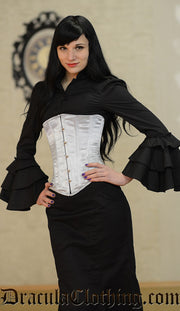 Silver Underbust Corset