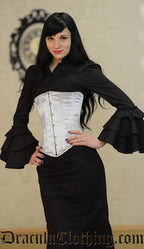 Silver Underbust Corset