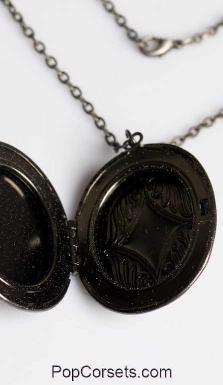Skeleton Lady Locket