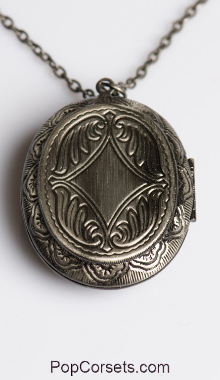 Skeleton Lady Locket