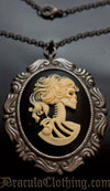 Skeleton Lady Necklace