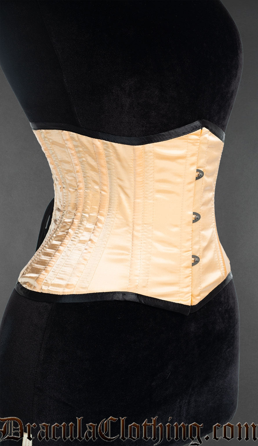 Skin Satin Double Boned Waist Cincher