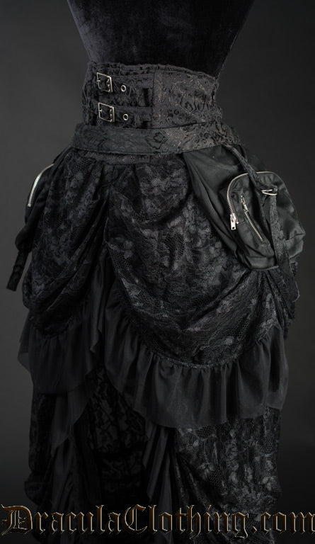 Skirt Pockets shown over a skirt