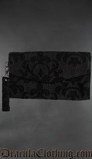 Skull Brocade Clutch