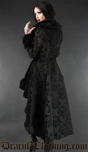 Skull Brocade Evil Queen Coat