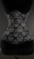 Skull Brocade Extreme Waist Corset