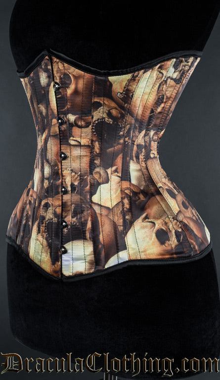 Skull Extreme Waist Corset